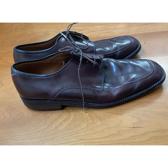 Lottusse Shoes Oxford Oxfords Brown Leather 8.5 Dress main image 7